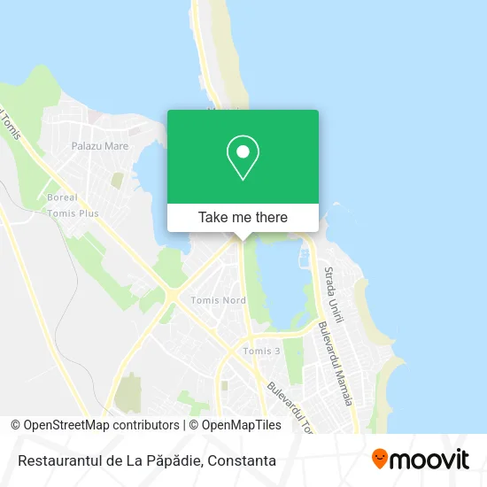 Restaurantul de La Păpădie map