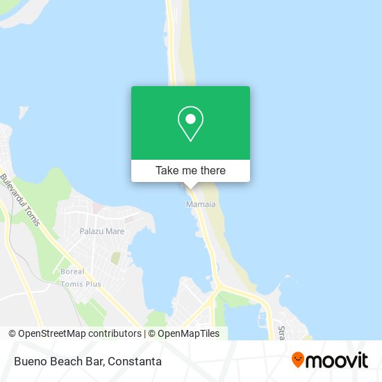Bueno Beach Bar map