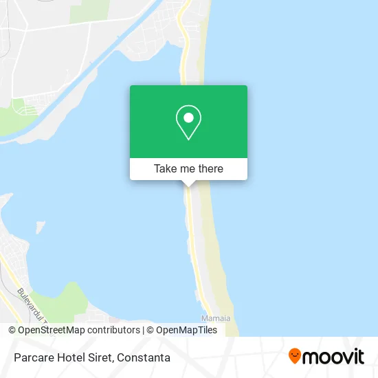 Parcare Hotel Siret map