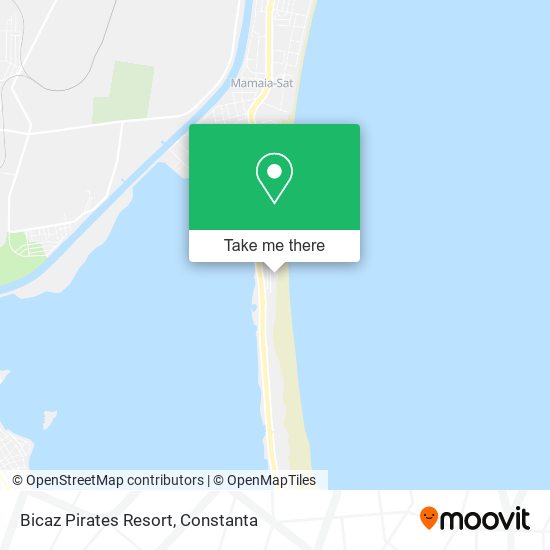 Bicaz Pirates Resort map