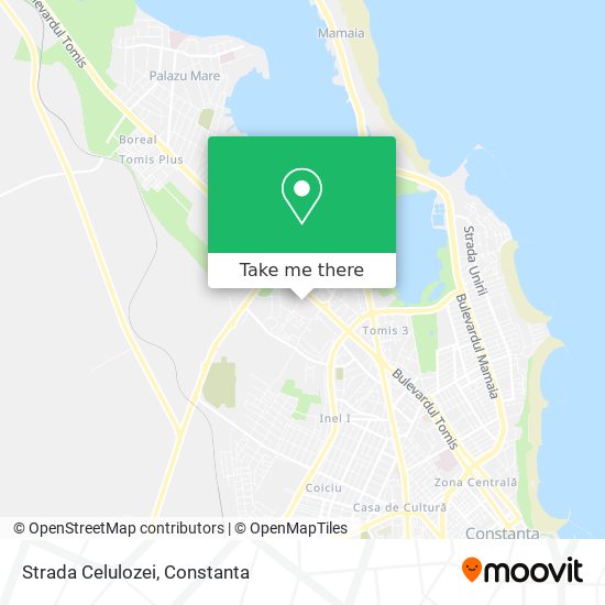 Strada Celulozei map