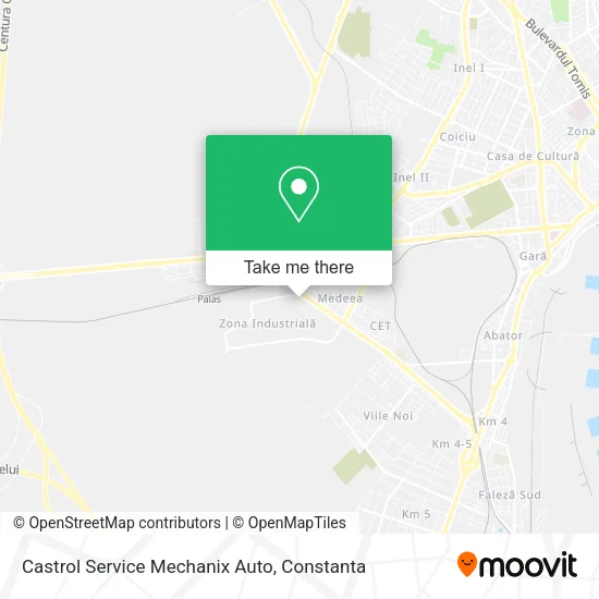 Castrol Service Mechanix Auto map