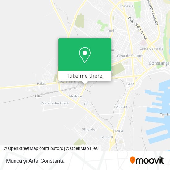 Muncă și Artă map