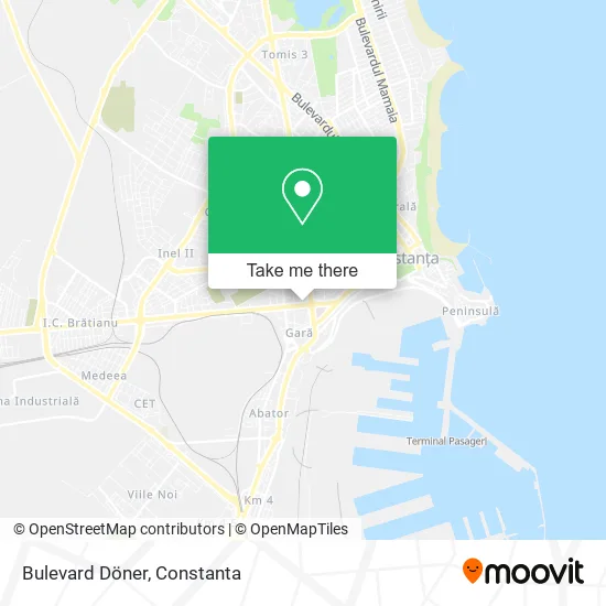 Bulevard Döner map