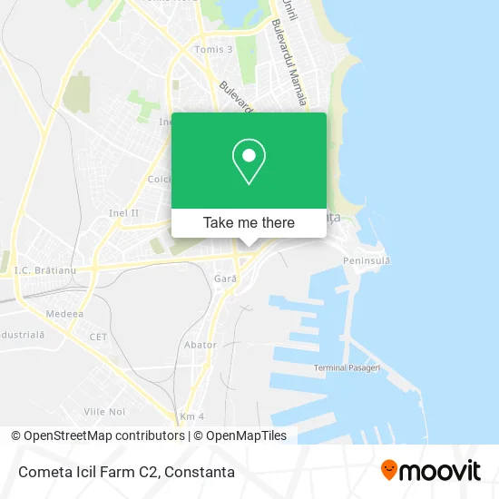 Cometa Icil Farm C2 map