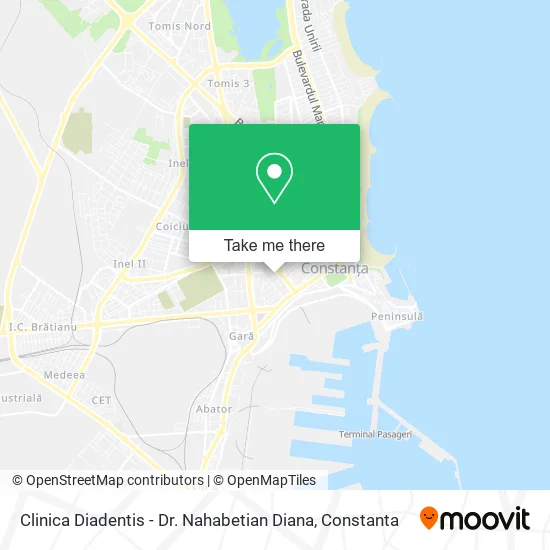 Clinica Diadentis - Dr. Nahabetian Diana map