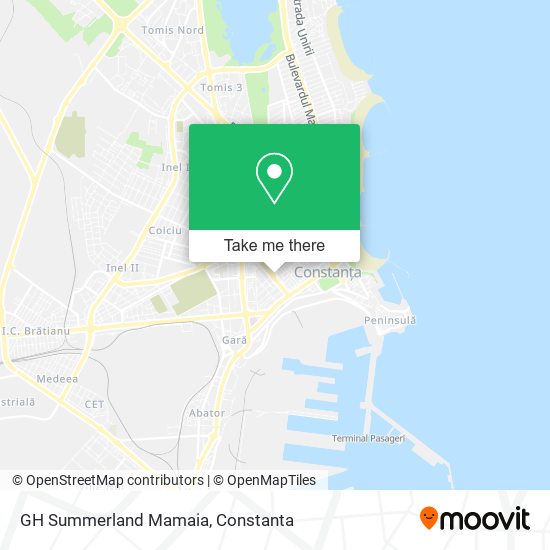 GH Summerland Mamaia map