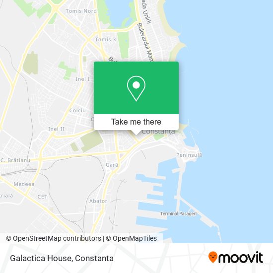 Galactica House map