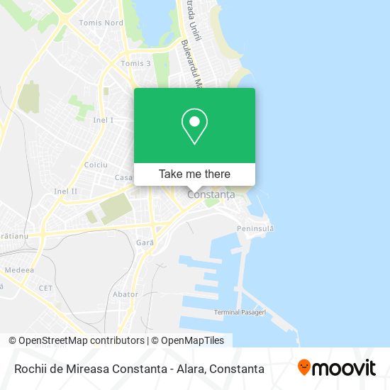 Rochii de Mireasa Constanta - Alara map