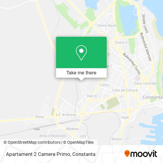 Apartament 2 Camere Primo map