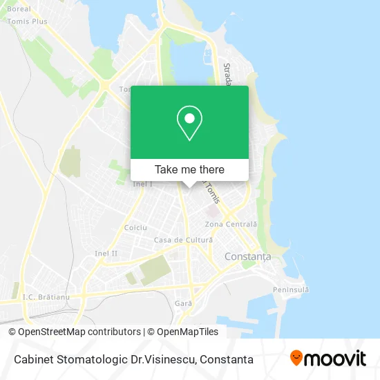 Cabinet Stomatologic Dr.Visinescu map