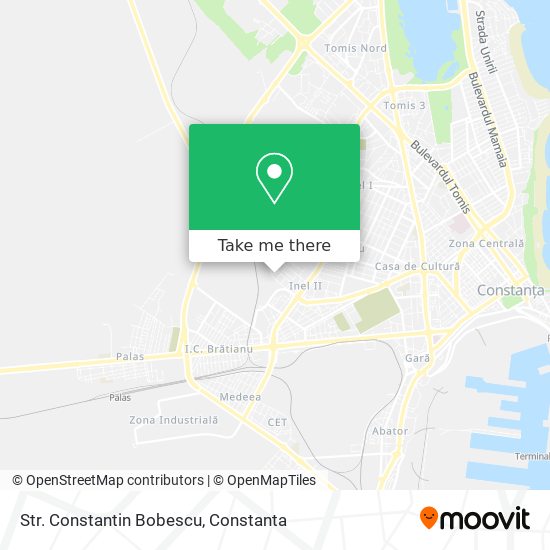 Str. Constantin Bobescu map