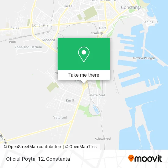 Oficiul Poștal 12 map