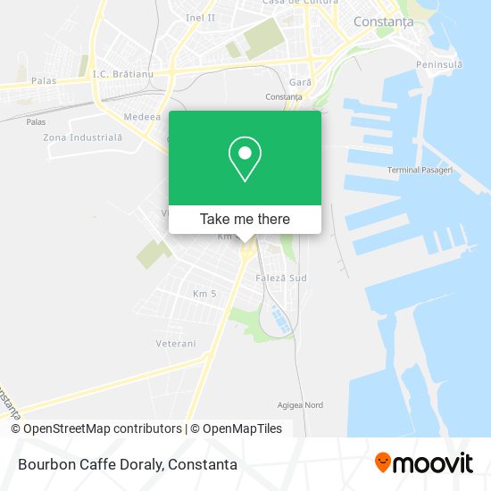 Bourbon Caffe Doraly map