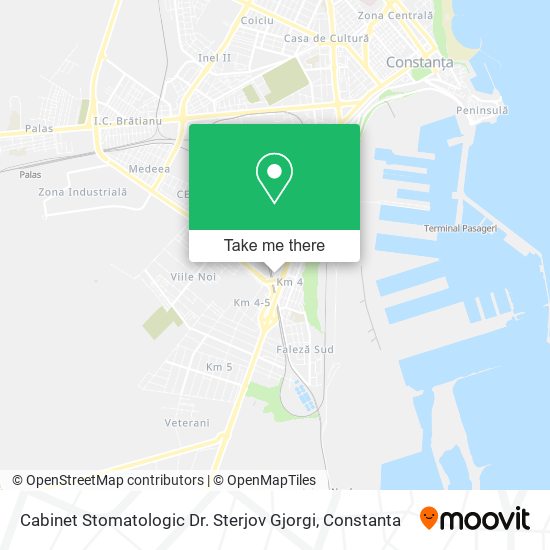Cabinet Stomatologic Dr. Sterjov Gjorgi map