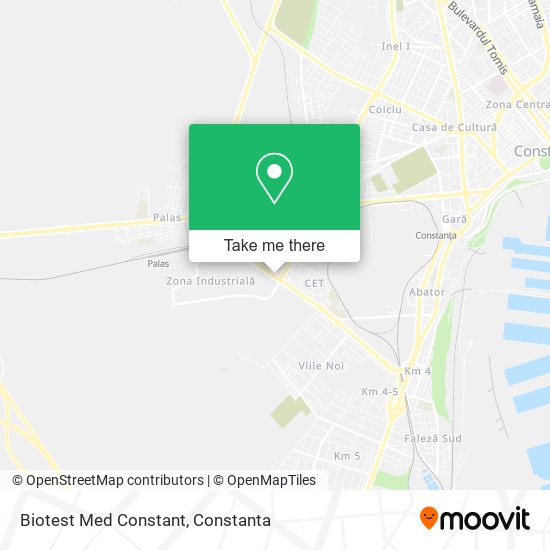 Biotest Med Constant map