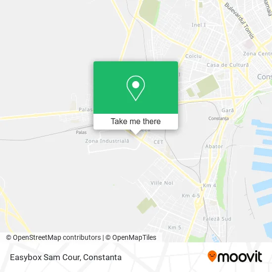 Easybox Sam Cour map