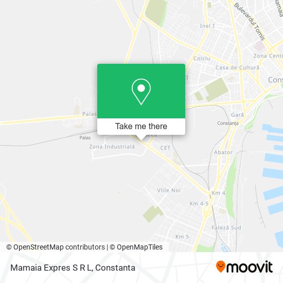 Mamaia Expres S R L map