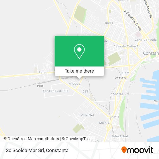 Sc Scoica Mar Srl map