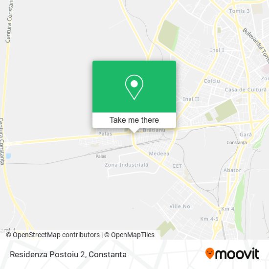 Residenza Postoiu 2 map