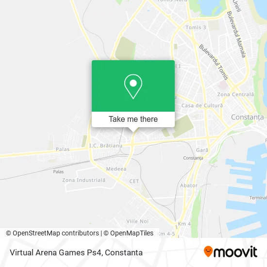 Virtual Arena Games Ps4 map