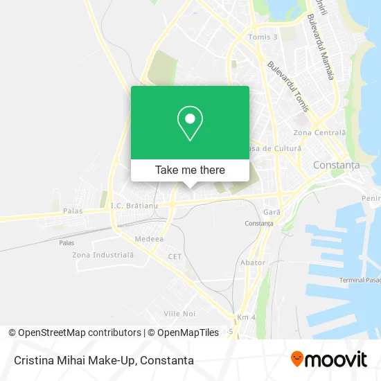 Cristina Mihai Make-Up map
