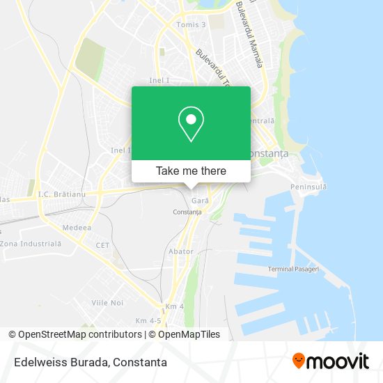 Edelweiss Burada map