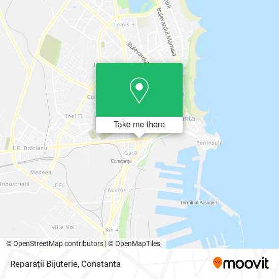 Reparații Bijuterie map