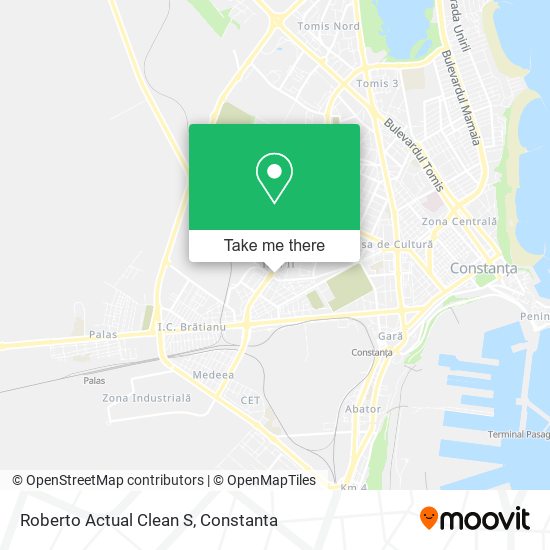 Roberto Actual Clean S map