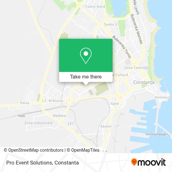Pro Event Solutions map