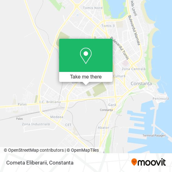 Cometa Eliberarii map