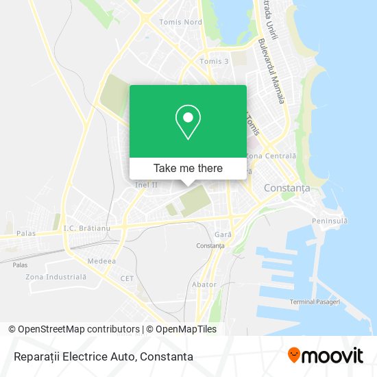 Reparații Electrice Auto map