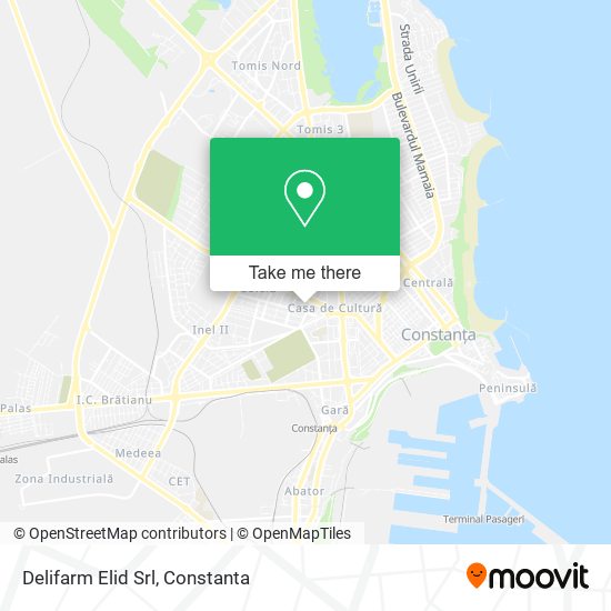 Delifarm Elid Srl map