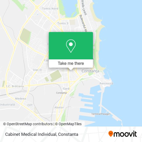 Cabinet Medical Individual map