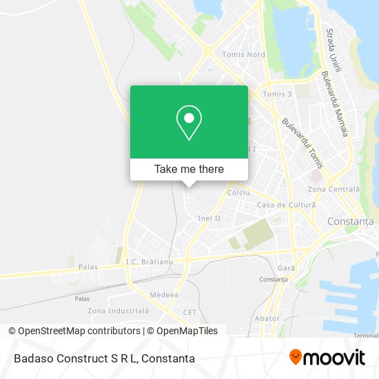 Badaso Construct S R L map