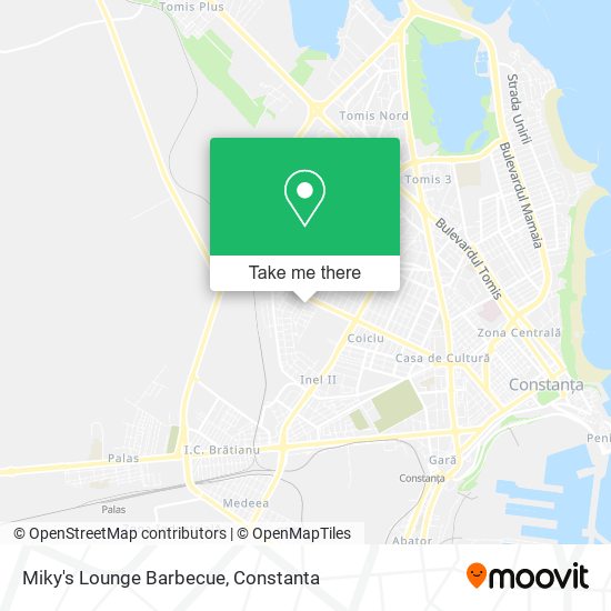 Miky's Lounge Barbecue map