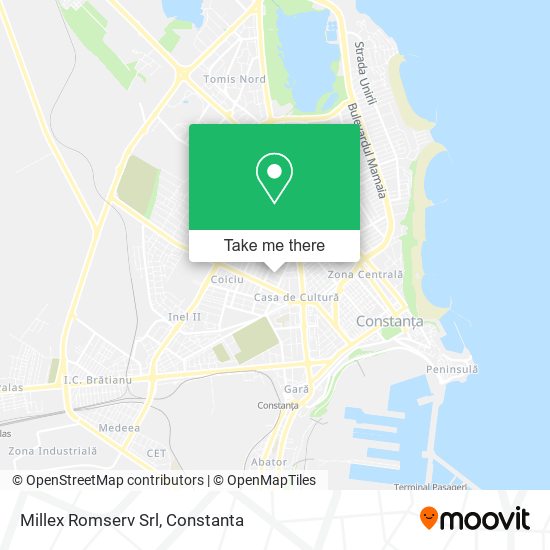 Millex Romserv Srl map