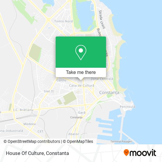 House Of Culture map