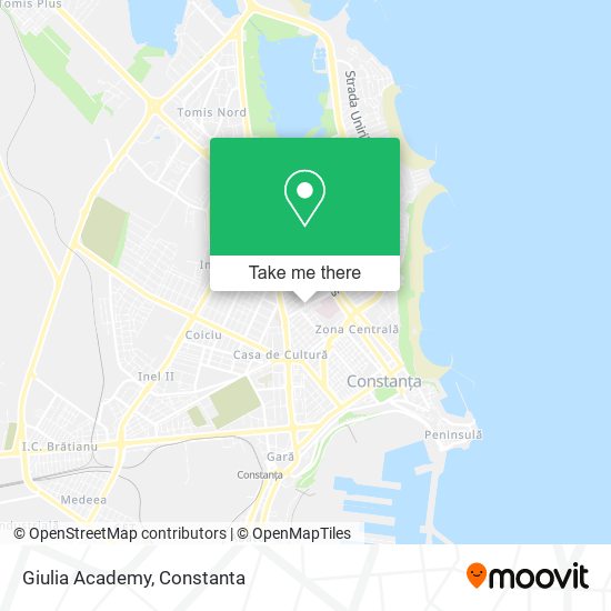 Giulia Academy map