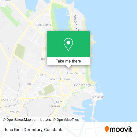 Ichc Girls Dormitory map