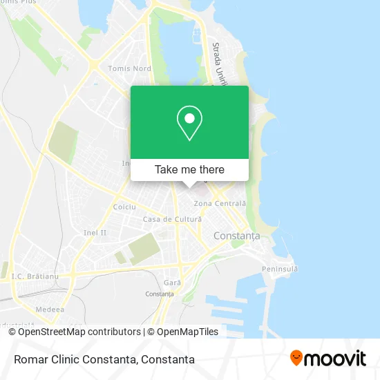 Romar Clinic Constanta map