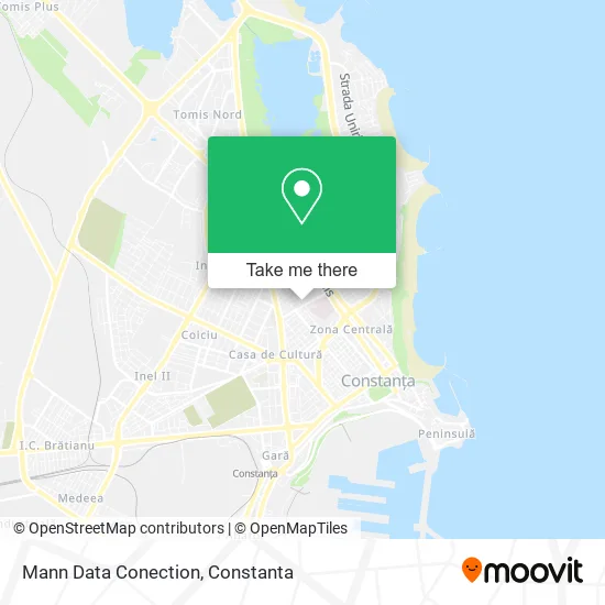Mann Data Conection map