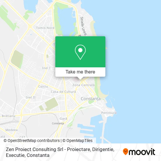 Zen Proiect Consulting Srl - Proiectare, Dirigentie, Executie map