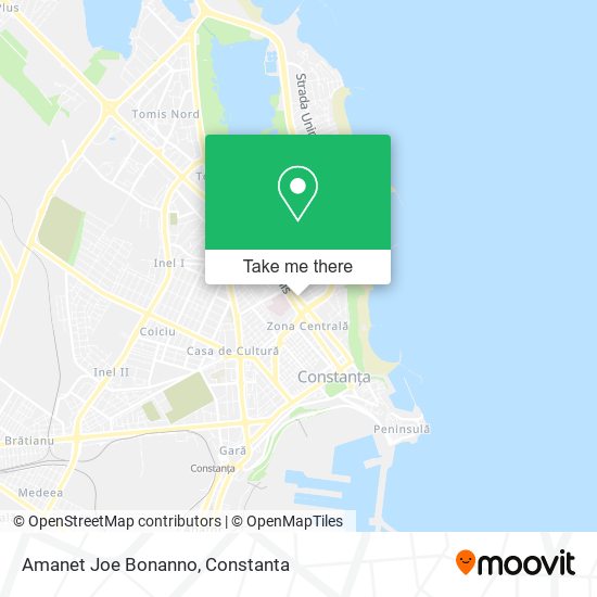 Amanet Joe Bonanno map