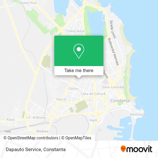 Dapauto Service map