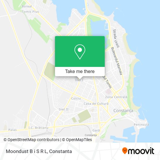 Moondust B i S R L map