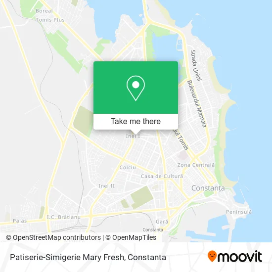 Patiserie-Simigerie Mary Fresh map