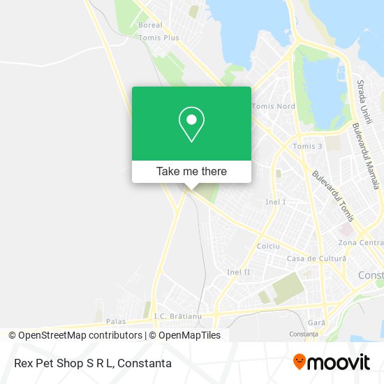 Rex Pet Shop S R L map