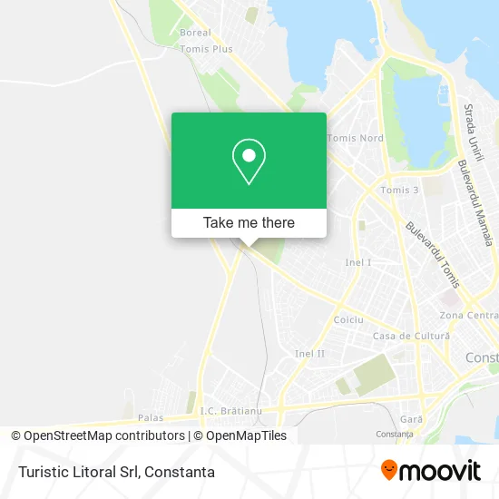 Turistic Litoral Srl map