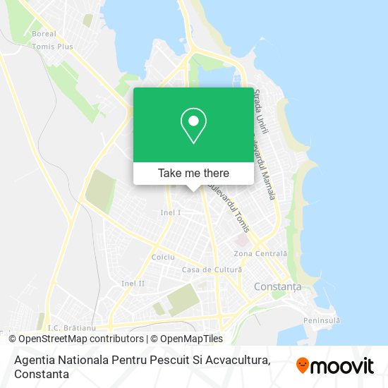 Agentia Nationala Pentru Pescuit Si Acvacultura map